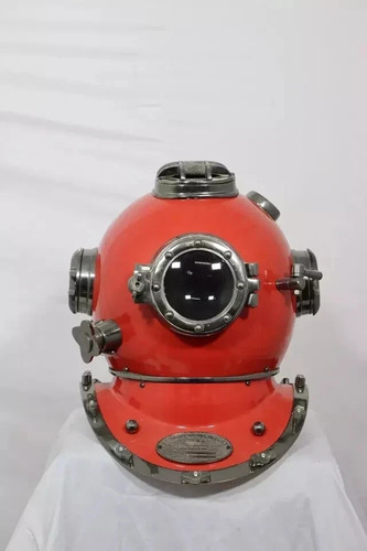 Casco immersione rosso - casco, da