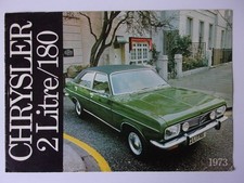 Brochure vendita CHRYSLER 180
