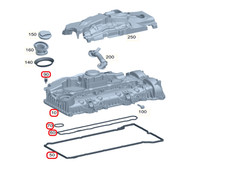 Originale MERCEDES-BENZ A6540167600 testata cilindro A236 C167 W206 W213 W214