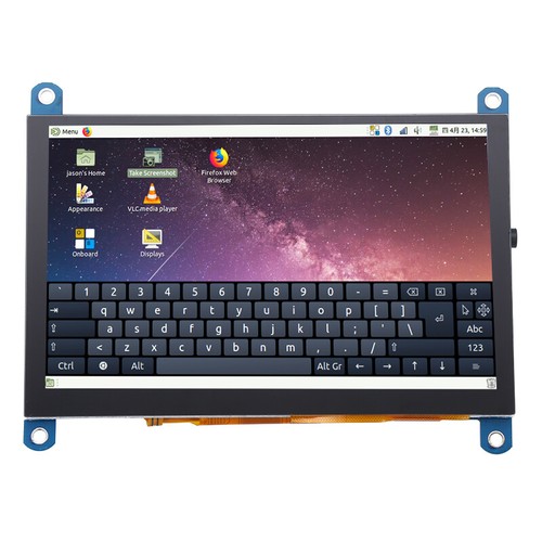 Display lcd hdmi usb - lcd, 5"