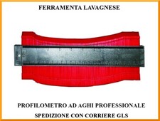 Profilometro professionale ad aghi in plastica lunghezza 250 mm aghi