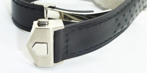 Cinturino vera pelle nero - in,