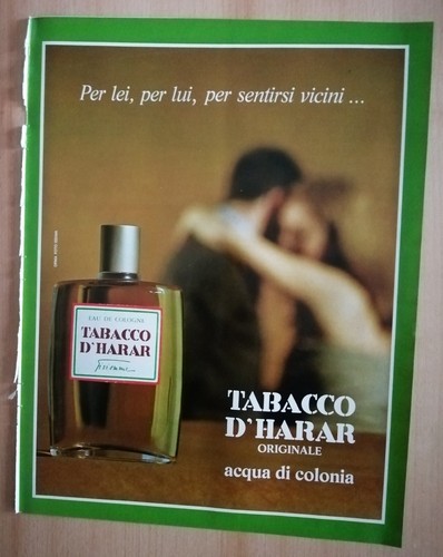 Tabacco harar pubblicità - tabacco, d'harar