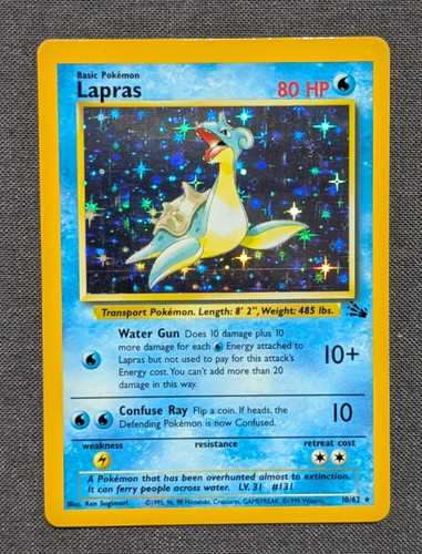 Pokémon tcg lapras holo - lapras,