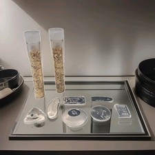 5 lingotti tondi argento .999