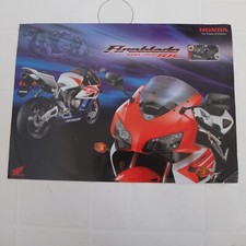 per honda moto cbr 1000rr fireblade  depliant brochure foglio pubblicita