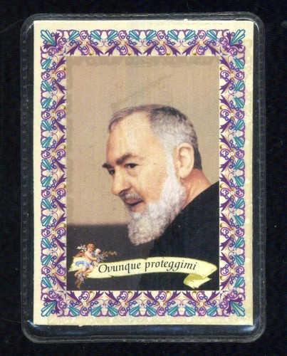 Santino holy card padre pio - holy,