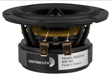 Coppia altoparlanti Dayton Audio 60 watt (gamma intera) - Nuovi, 4'', 8 ohm
