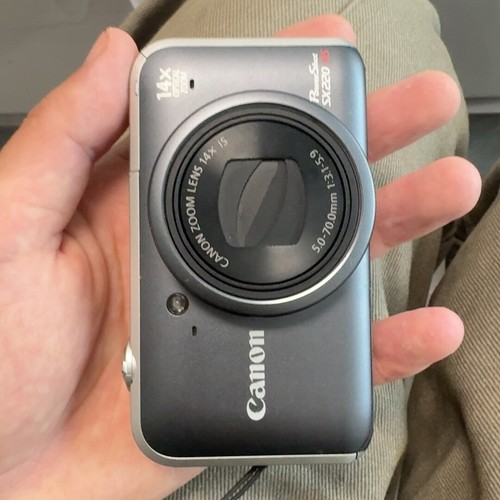 Canon powershot sx220 1 - canon, hs