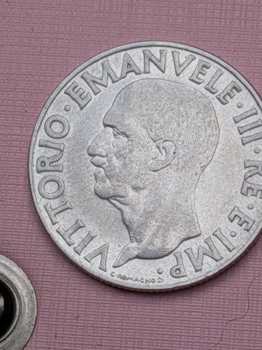 Italy lira 1940 - italy,, vittorio