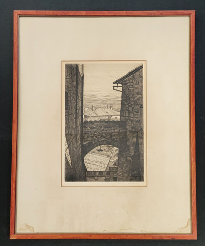 Stampa firmata luigi lucioni - stampa,