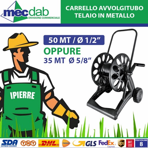 Carrello avvolgitubo manuale - carrello,