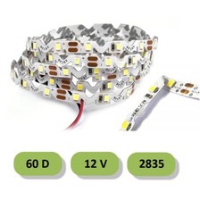 Striscia led curvabile 12V 5M strip adesiva pieghevole per insegne curve angoli