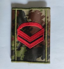 Grado TUBOLARE ESERCITO  Caporal Maggiore Scel GRADUATO Scelto vegetato mimetico