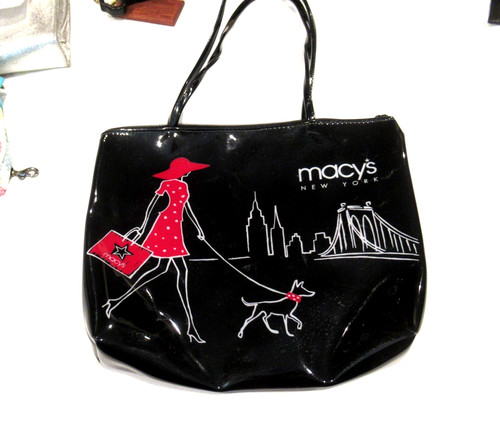 Borsa macys vinile - vinile, nero