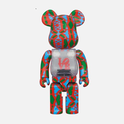 Bearbrick robert indiana - bearbrick,