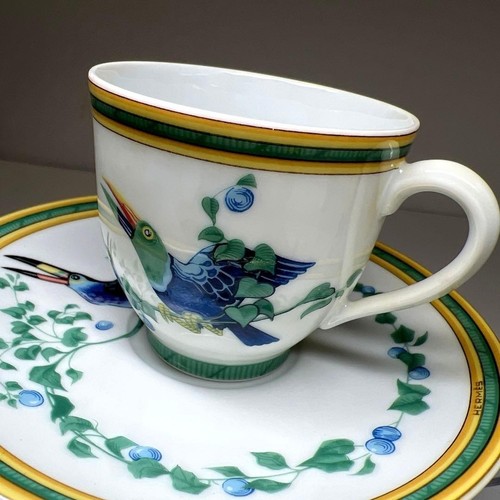 Hermes toucans demitasse tazza - hermes,