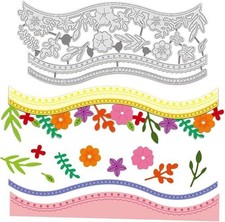 Fustelle taglio ondulate - da,