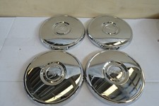 borchie Fiat 127 Ulma COPPA RUOTA INOX HUBCAP WHEELS NOS