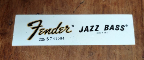 Fender jazz bass - fender, 1976