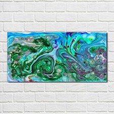 Glass Print 100x50 Abstract
