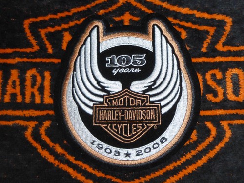 Harley davidson patch 105 - patch,