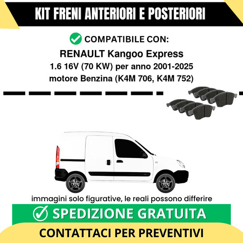 Pastiglie freno ant - pastiglie, +
