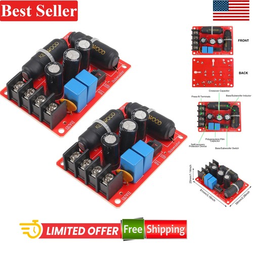 2pcs 200w subwoofer crossover - 2pcs,