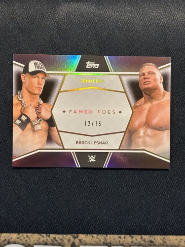 Topps wwe john - wwe, cena