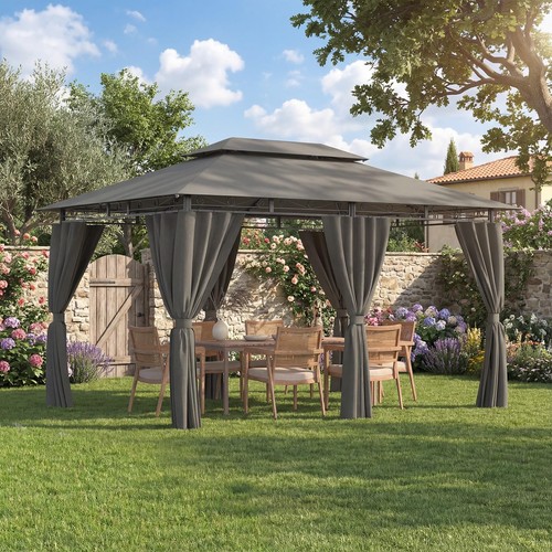 Gazebo giardino 3x4m - gazebo,