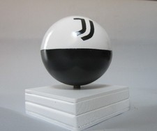 JUVENTUS CALCIO PALLA PALLONE SCULTURA TERRACOTTA  SFERA RUOTANTE SOPRAMMOBILE
