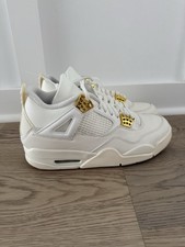 air jordan 4 oro metallizzato