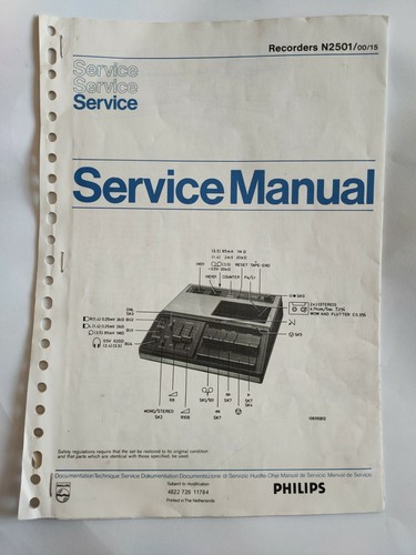 Philips n2501 15 cassette - /00/15,