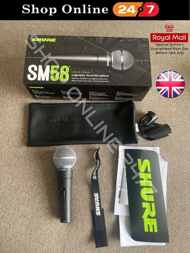 Shure sm58s con interruttore - shure,