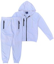 Tuta felpa uomo tinta unita e