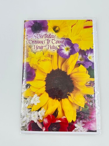 Biglietto compleanno floreale - biglietto,