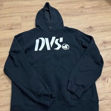 DVS Skateboards Skate Vintage Nero Felpa con Cappuccio Uomo Medium