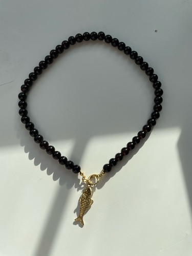 Collana perle vetro - di,