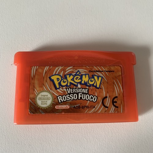 Pokemon rosso fuoco italiano - rosso,