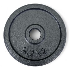 Disco Ghisa Nero 2,5 Kg Foro