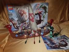 lego Vikings 7018 nave vichinga con istruzioni e scatolo