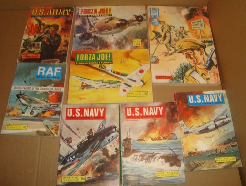 Lotto fumetti guerra raf - lotto, 8