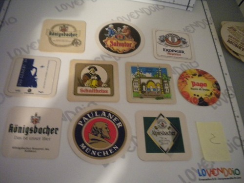 Lotto sottobicchieri birra - sottobicchieri,