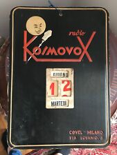 CALENDARIO PERPETUO RADIO KOSMOVOX COVEL MILANO