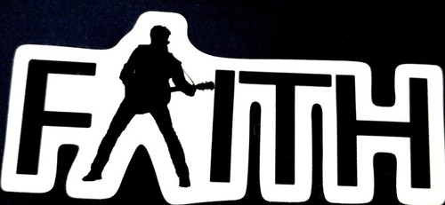 George michael faith sticker - george,