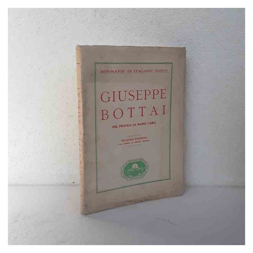 Giuseppe bottai carli mario - giuseppe, di
