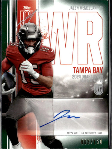 Autografo jalen mcmillan 2024 - jalen,