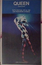  QUEEN. TUTTI I TESTI DAL 1971