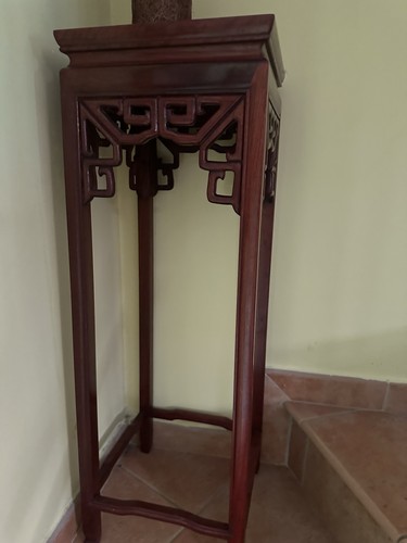 Alzatina legno molto - legno, bella
