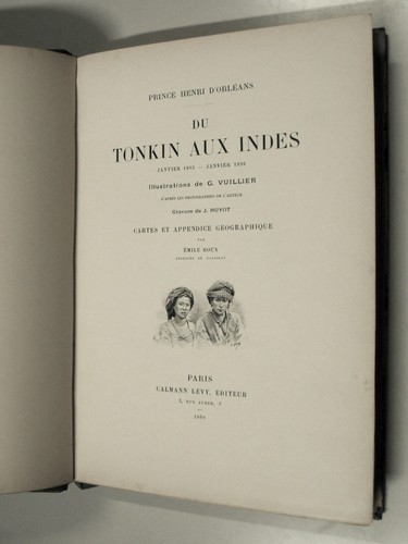 Henri orléans tonkin au - tonkin,